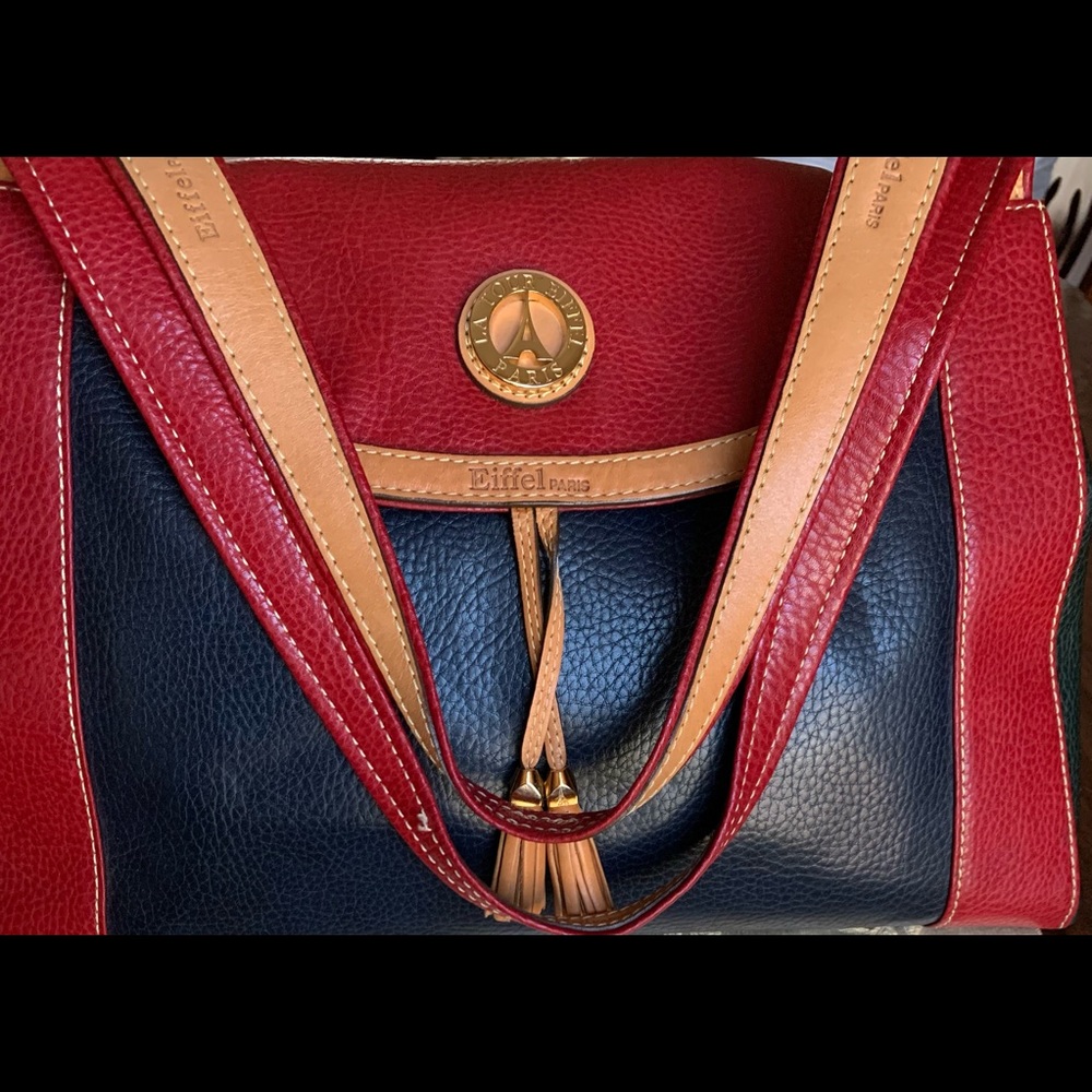 Eiffel Paris Leather, multicolored bag